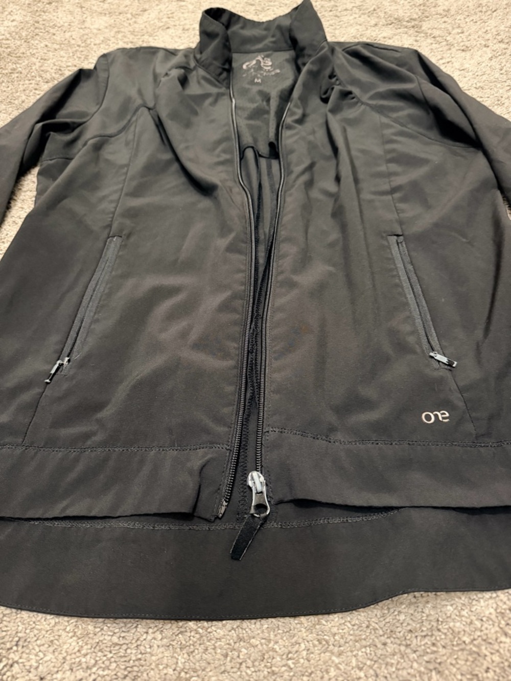 BARCO ONE Lightweight Black Scrub Jacket - Picture 2 of 5